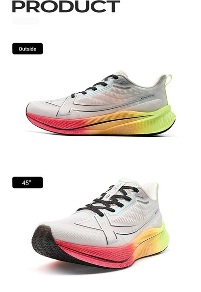 Xtep 2000km 3.0 Running Shoes For Women 2025 Spring Sneakers Cushioning Training Jogging Wear-Resistant Lightweight 875118110034