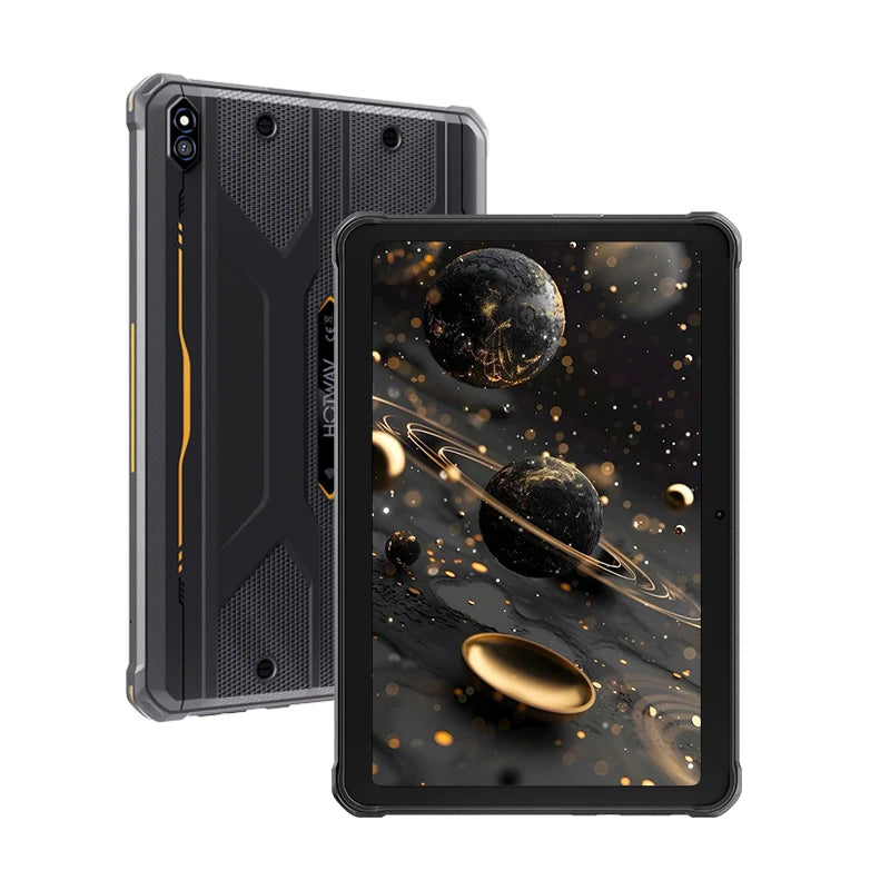 HOTWAV R10 Pro Rugged Tablet 10800mAh Massive Battery 10.1'' HD+ Display Octa-core Pad Android 14 8GB/16GB Expansion RAM 256GB ROM 13MP + 5MP Camera 4G Global Tablet PC