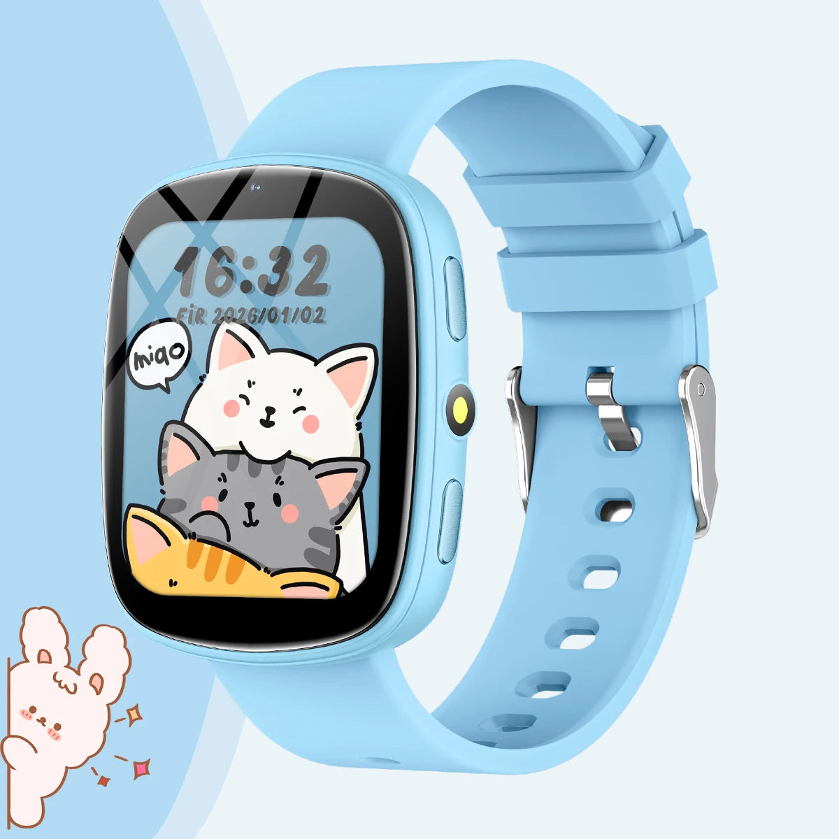 NEW Smart Watch for Children Touch Screen Camera Control 260mAh Long Battery Flashlight 22 Games Learn Partners Boys Girls Gifts