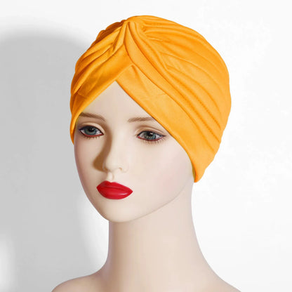 Women's Elastic Pullover Yoga Hat Watermelon Headscarf Hat Indian Headwrap Middle Eastern Muslim Hat