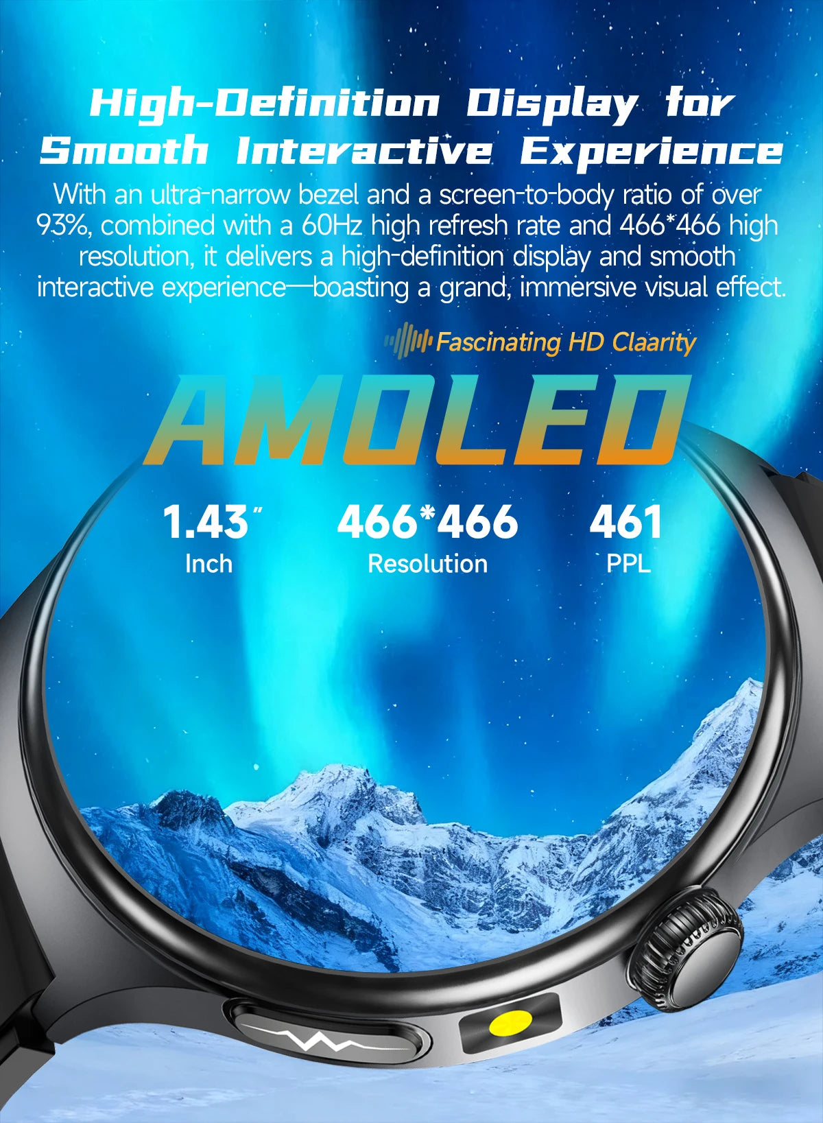 New Upgraded Heart Health Check Smart Watch Uric Acid Five Organ Examination Blood Pressure BT Call ECG smart watches Man 2026