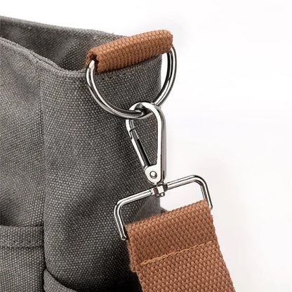 High Capacity Top-Handle Bag For Women Shoulder CrossBody Bag Vintage Canvas Ladies Tote Messenger Bag Female Travel Handbag
