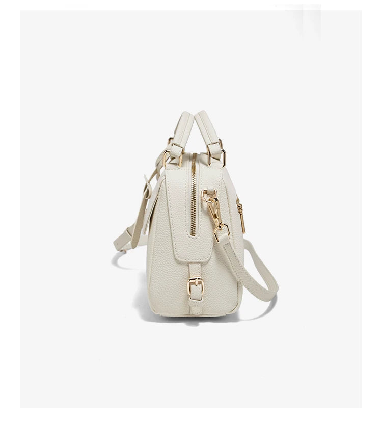FOXER 2026 Fashion Women's Handbag Cow Leather Lady Shoulder Bag Light Luxury Crossbody Bag for Daily & Commute
