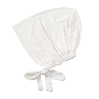 Adjustable Tie Hijab Undercap Soft Modal Bonnet Cap for Muslim Women Stretchy Breathable Inner Head Cover Prayer Wear Accessory