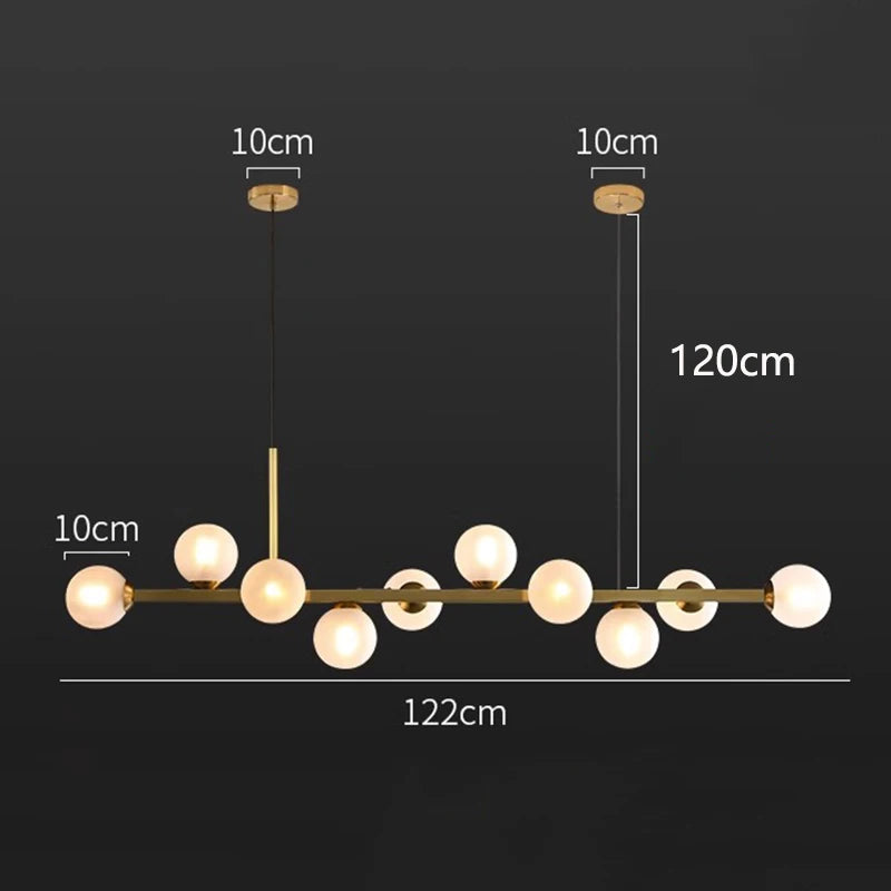 Modern home decor led lights pendant light lamps for living room Chandeliers for dining room hanging light indoor lighting