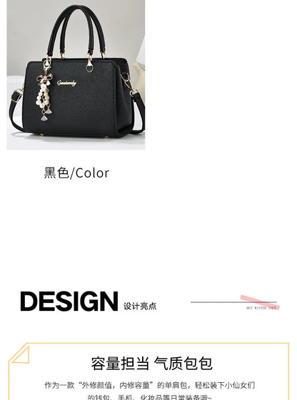 New Women bag Shoulder bag Handbag for women 2026 Crossbody bag pattern PU Portable bucket bag ladies messenger bag
