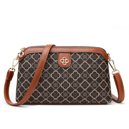 High Quality PU Leather Shoulder Bags Women Small Crossbody Bag Luxury Handbag Lady Messenger Bag Simple Shell Phone Satchels