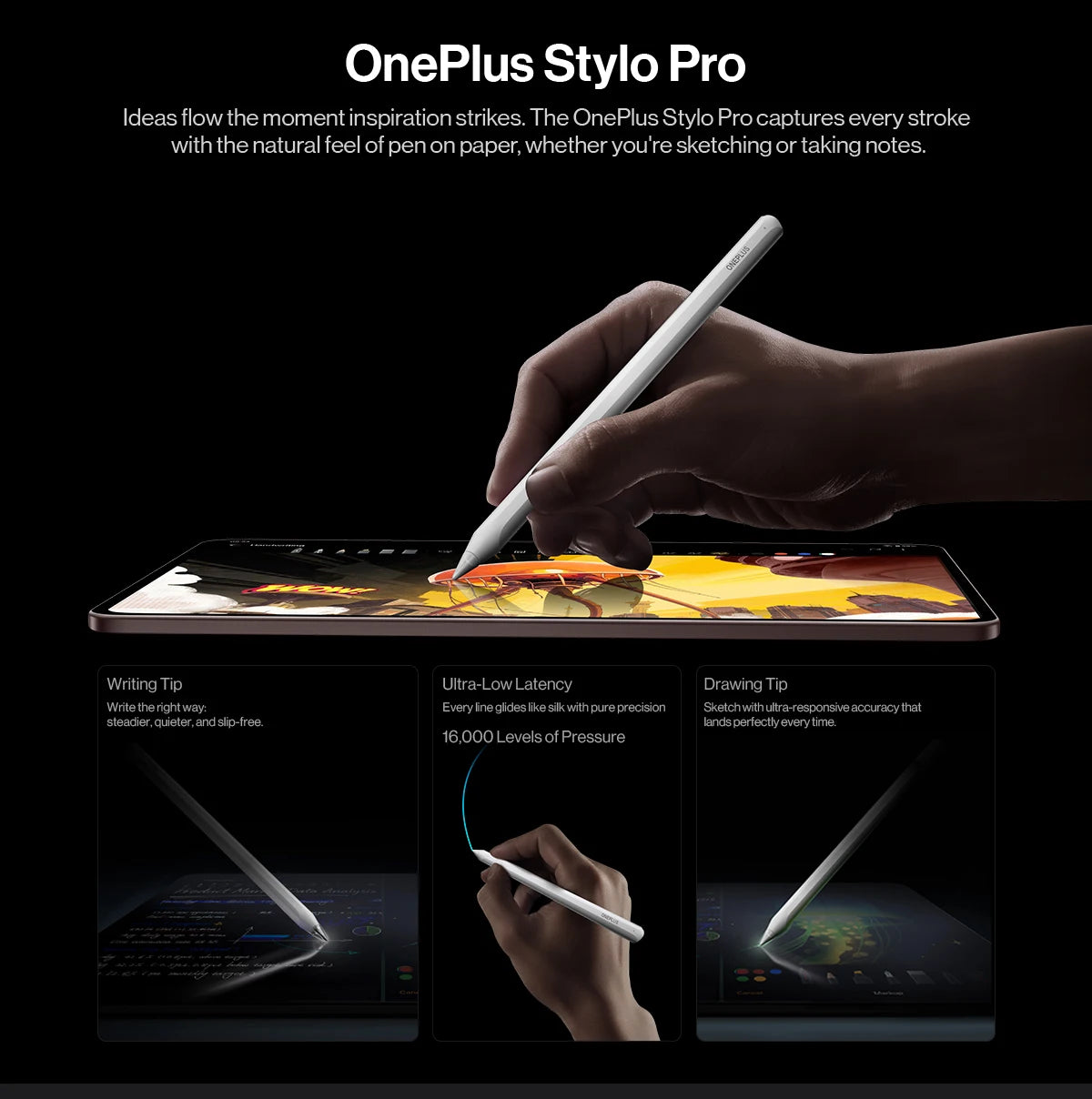 World Premiere OnePlus Pad 4 Global Version Tablet Snapdragon 8 Elite Gen 5 13380mAh Battery 80W SUPERVOOC 13.2-inch Display