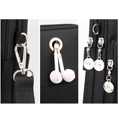 New Women Mobile Phone Bag Nylon Cell Phone Bag Coin Purse Strap Shoulder Bag Small Crossbody Bags for Women Wallet Travel Purse