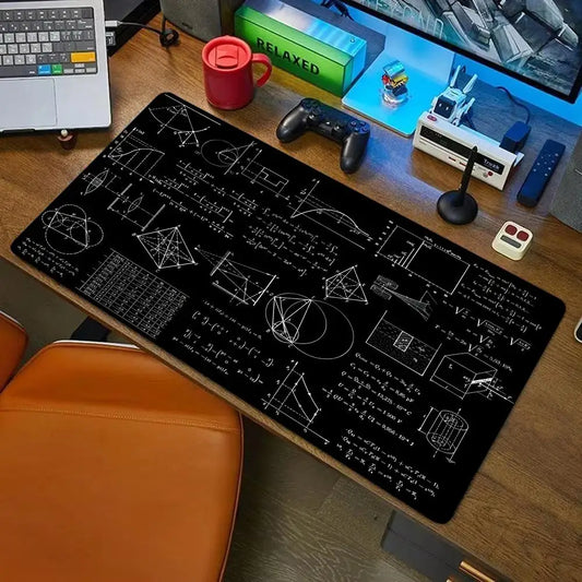 mathematical formula MousePad Mouse Pad Large Computer Office Table Mat XXL Anti-slip HD Gaming Keyboard Mousepads Long Desk Mat