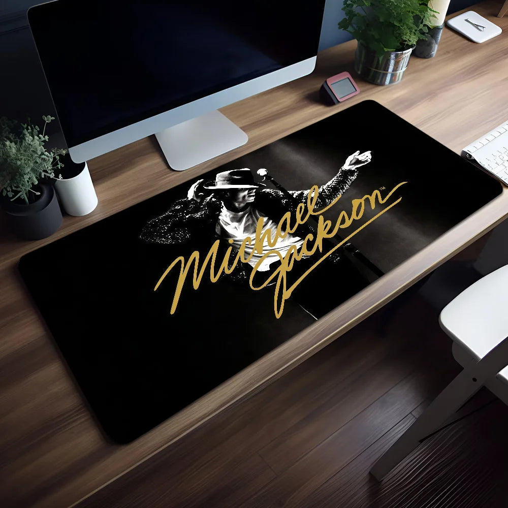 Mouse Pad MousePad Non-slip Music Jackson Lockedge Office Singer Student Gaming Thickened Large Writing M-Michael Pad Cushion