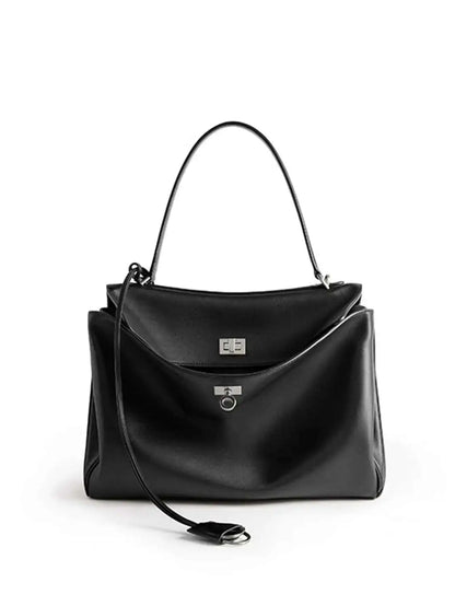 Luxury Fashion Leather Women's Tote Bag Lazy Bag Rodeo Briefcase Handbag Underarm Bags Large Capacity Crossbody Shoulder Bag