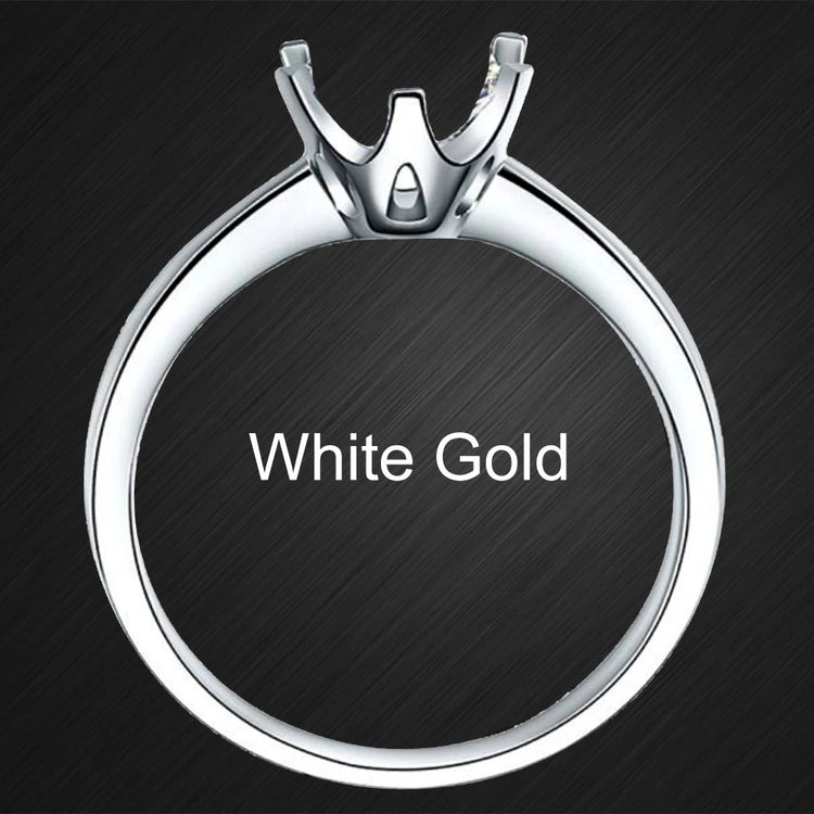 JOVOVASMILE Moissanite Engagement Ring Diamond Real 18k Gold 8 Carat 13x9mm Emerald Cut Two Full Flanking Tapered Baguette Band