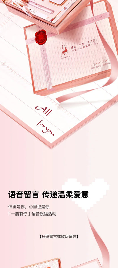 Makeup kit full professional Concealer Cushion BB Cream Lipstick Birthday Valentine's Day Gift Box Kit 10pcs