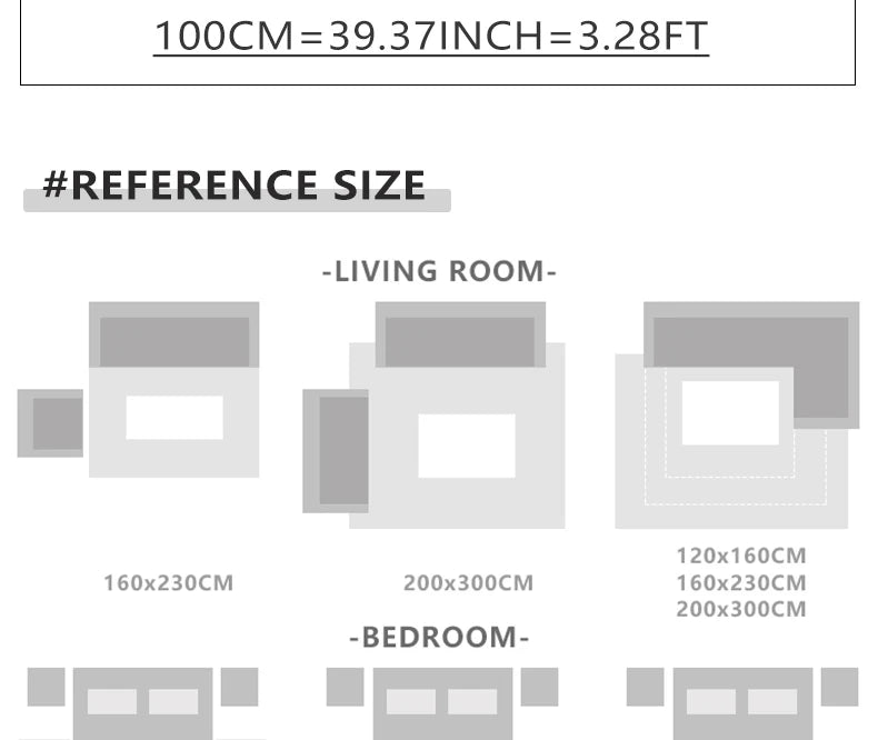 Living Room Carpet Home Decoration Luxury Modern Rug Big Size Irregular Floor Mat Anti-slip Bedroom Large Area Rugs שָׁטִיחַ 양탄자