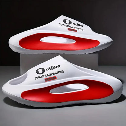 Men's Slippers EVA Non-slip Slides Fashion Slippers Comfortable Men's Slides Summer Sandals Home Indoor Shoes Big size