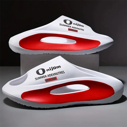 Men's Slippers EVA Non-slip Slides Fashion Slippers Comfortable Men's Slides Summer Sandals Home Indoor Shoes Big size