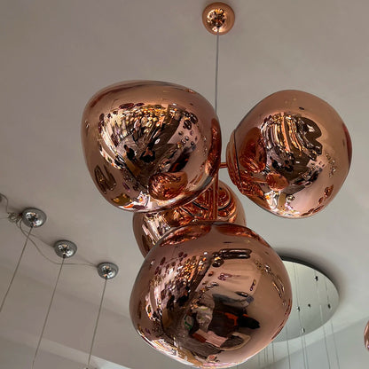 Modern Lava LED Pendant Light PVC Lights Kitchen Hanging Light Fixtures Indoor Decor Living Room Ceiling Lighting Chandelier