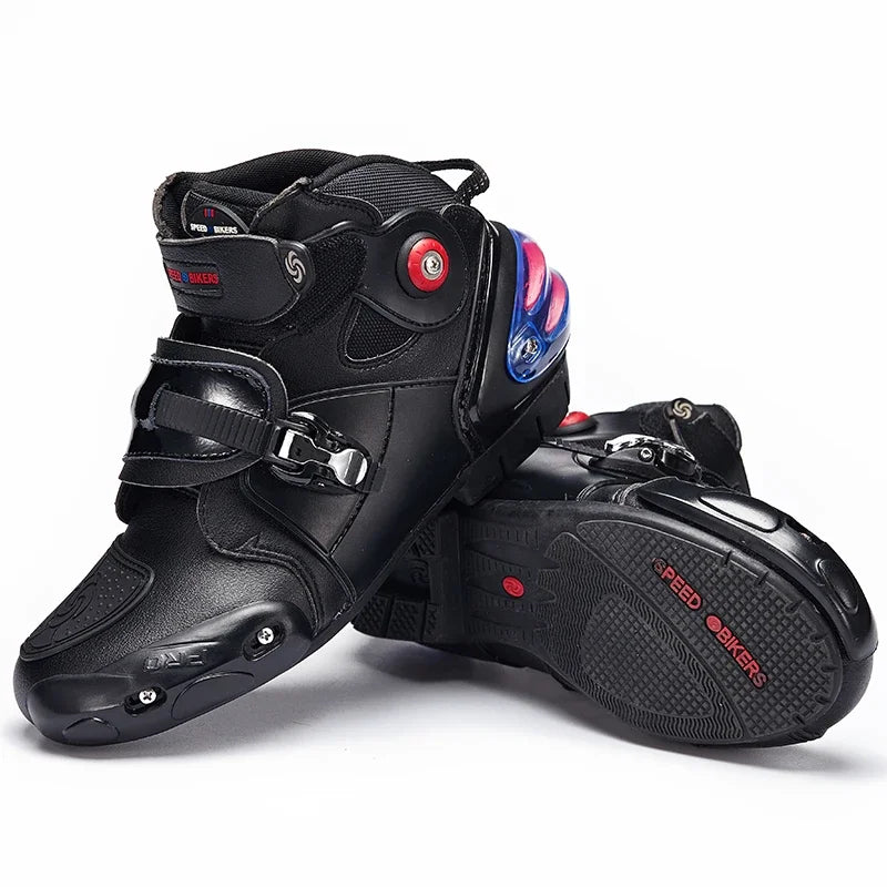 Hots PRO-BIKE Waterproof All-season Motorcycle Riding Shoes for Men and Women Off-road Racing Boots Motorbike Rider Boots