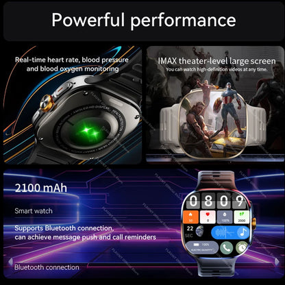 New 5G GPS Smartwatch 2026 2.16" AMOLED Camera WiFi NFC 32GB ROM 2100mAh Can Use SIM Card Clock Video Call Smart Watch Men Women