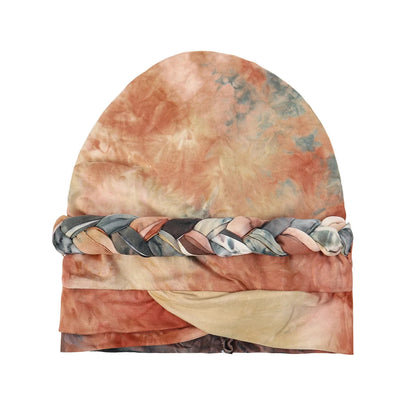 2026 New Head Scarf for Muslim Women Print Braid Turban Bonnet Hijab Caps Inner Hijabs Femme Musulman Arab Wrap Turbantes