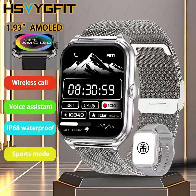 2026 new ultra-thin outdoor sports smartwatch, wirelesscommunication,suitable for men's and women'ssports,stepcounting,best gift