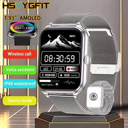 2026 new ultra-thin outdoor sports smartwatch, wirelesscommunication,suitable for men's and women'ssports,stepcounting,best gift