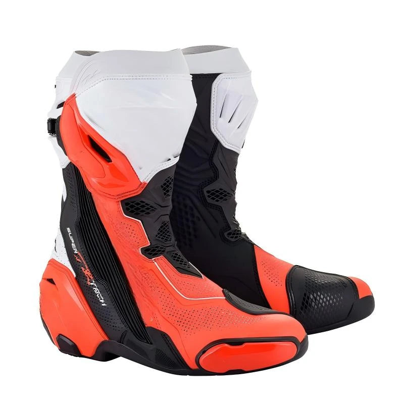 Professional Racing Boots Motorcycle Riding Boots Motorcycle Boots Anti Fall Motorcycle Boots Racing Boots Supertech R