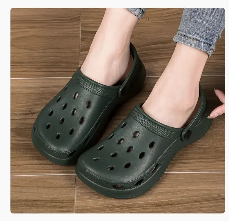 2026Summer Men Clogs Sandals Men's and Women's Leisure Slippers Beach Slides Home Garden Shoes Outdoor Sandals Plus Size46 47 48