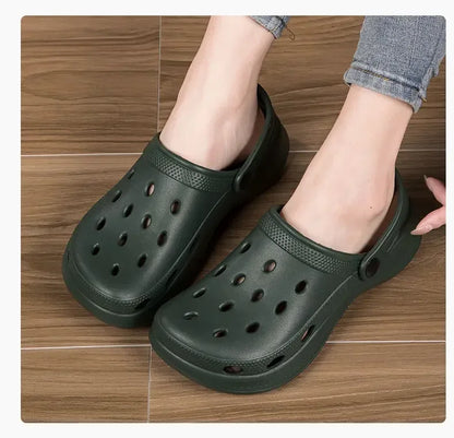 2026Summer Men Clogs Sandals Men's and Women's Leisure Slippers Beach Slides Home Garden Shoes Outdoor Sandals Plus Size46 47 48