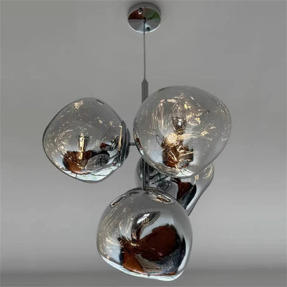 Modern Lava LED Pendant Light PVC Lights Kitchen Hanging Light Fixtures Indoor Decor Living Room Ceiling Lighting Chandelier