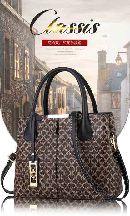 High Quality Ladies Shoulder Bag Women Handbag Designer Large Capacity Printing Women's Shopping Messenger Bags Bolso Mujer