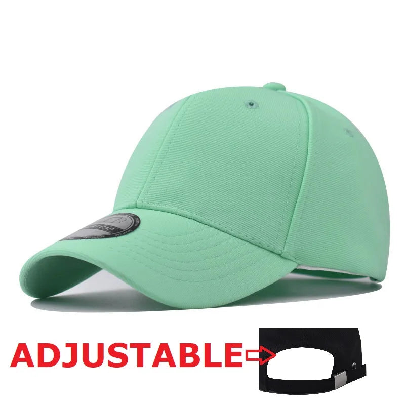 Back Closed Baseball Caps Full Closure Snapback Hats Hip Hop Hat for Men Women58-60cm Dad Hats Cap Kids Adults