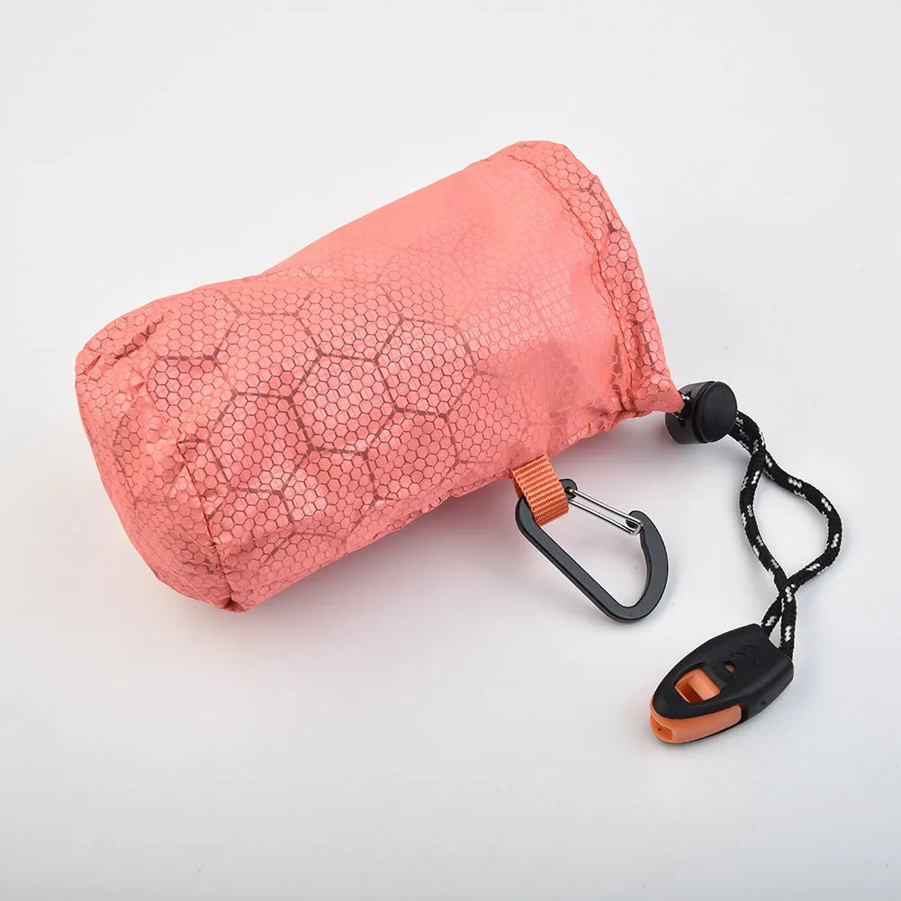 Survival Sleeping Bag Waterproof Thermal Bivy Sack For Camping Hiking Outdoor Activities Travel Lightweight Compact Bivy Bag