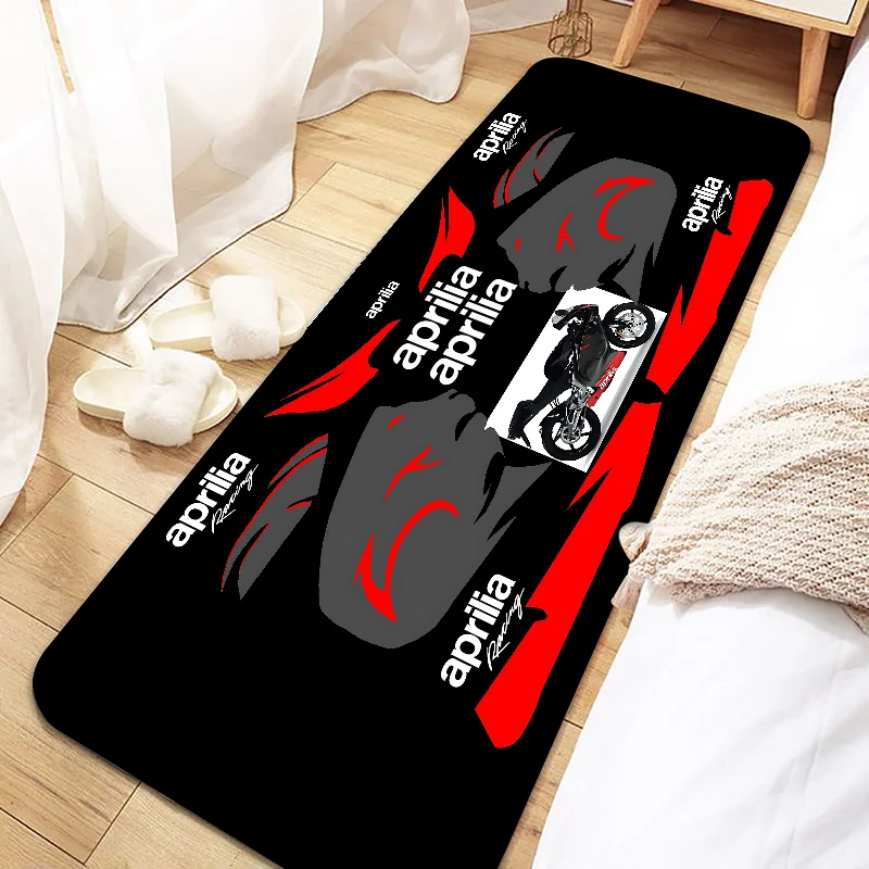 Motorcycle A-aprilias Door Mat Entrance Non-slip Doormat Washable Kitchen Carpet Living Room Hallway Rugs Bathroom Bath