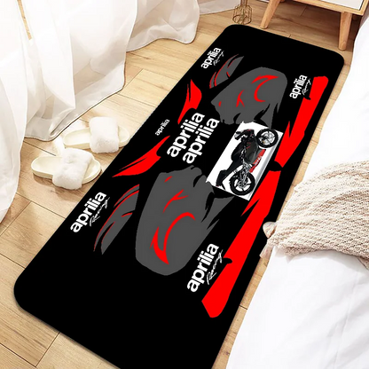 Motorcycle A-aprilias Door Mat Entrance Non-slip Doormat Washable Kitchen Carpet Living Room Hallway Rugs Bathroom Bath
