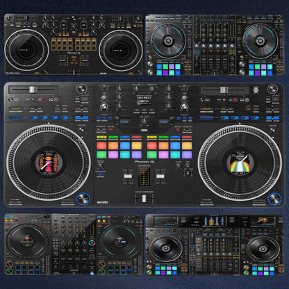 Mouse Pad Music Radio Dj Panel Gamer printon demand Custom Computer MousePad Natural Rubber Office Soft PC Accessory Desktop Pad