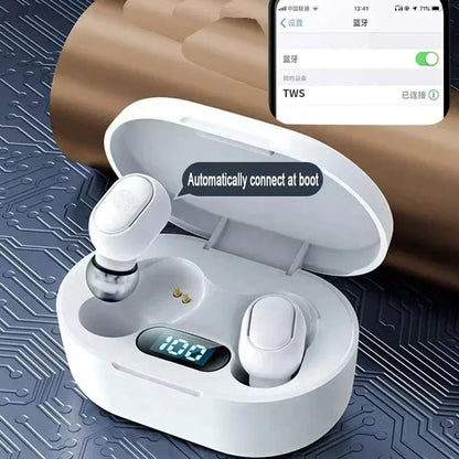E7S TWS Gaming Headset Bluetooth Earphones Earbuds Blutooth Earphone Wireless Hearing Aids Sport EarBuds Hifi headphones