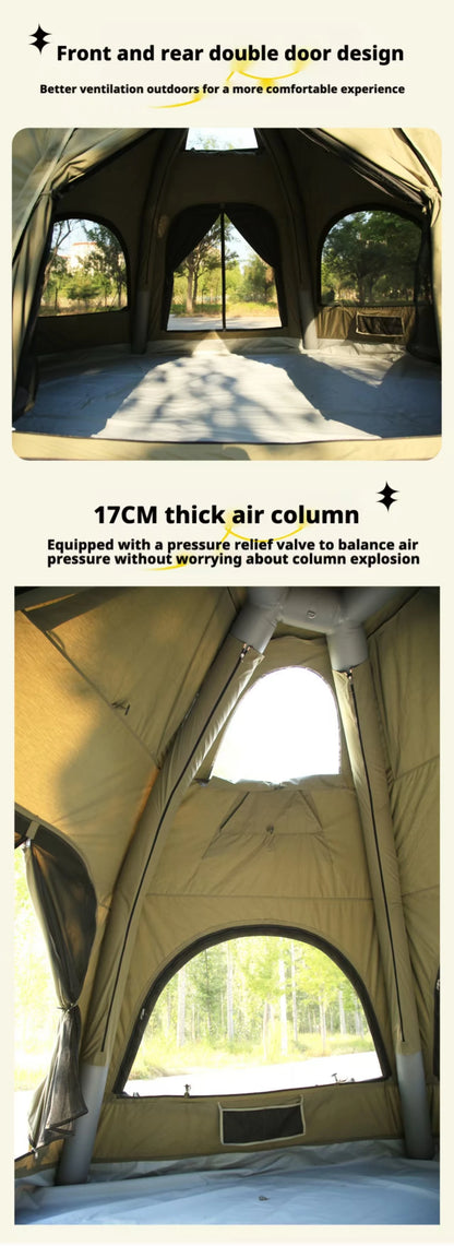 Outdoor Tent Inflatable Glamping Air Waterproof Geodesic Dome Camping Tent Tente Gonflable Pop up Marquee Luxury Hot Tent