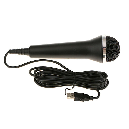 Chatting Gaming Podcast Recording Universal USB Wired Microphone Karaoke Mic for Nintendo Switch Wii PS4 Xbox PC