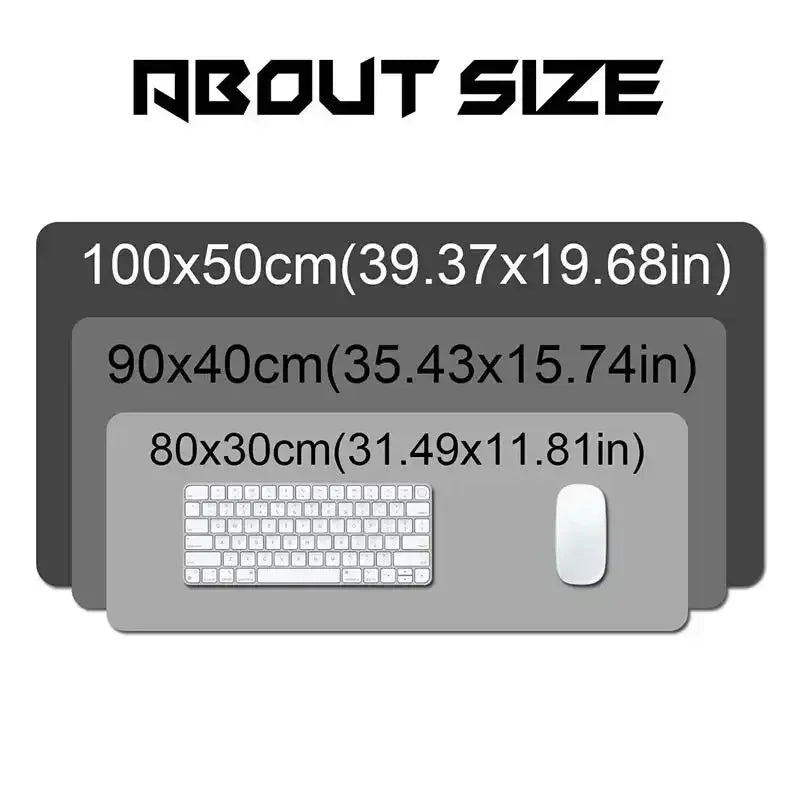Airplane Dashboard Mouse Pad Large Rubber Base Anti-slip PC Desk Accessories Mousepad for Office & Gamer Keyboard Mats Decor Mat