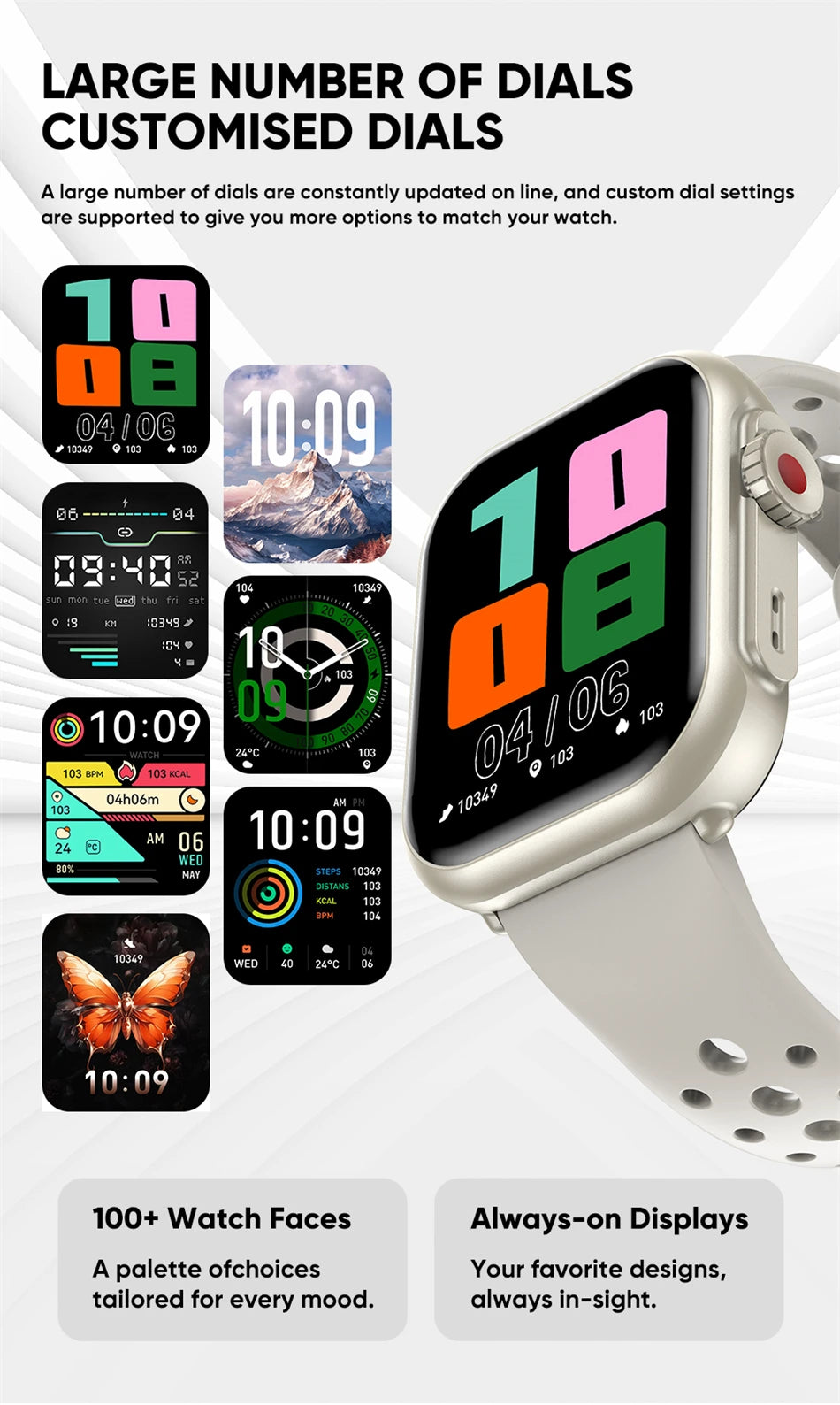 2026 New 1000 mAh Smart Watch Men Women 1.85“HD AMOLED GPS track Full Touch Screen IP68 Waterproof Bluetooth Call SmartWatch Man