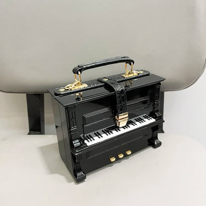 purses and handbags Luxury Designer crossbody shoulder bag For Women piano shape handmade bags Purse Messenger Bag banquet bag