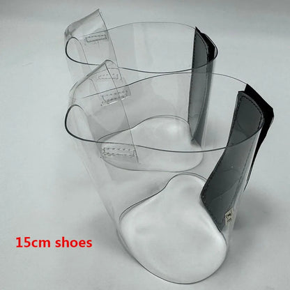 Durable Shoes Cover High Heels 17 20cm Super High Heels Pole Dancing Boots Protection Cover Training Shoes Protector Wear-Resist