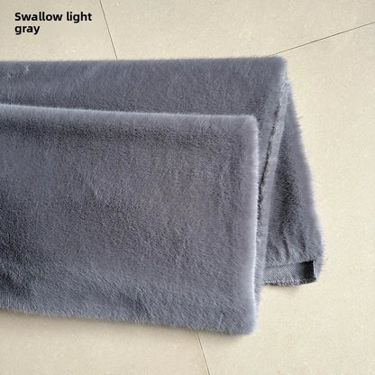 Thickened Imitation Mink Fur Grass Plush Fabric for Soft DIY Sewing Handmade Coat Vest Toy Doll Clothing Fashion Cloth Material
