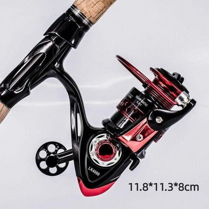 Durable Max Drag 12KG Fishing Reel 5.2:1 1000-7000 Spinning Reels Lightweight Low Noise Sea Fishing Tool Fishing Accessories