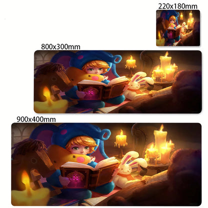 XXL Gaming Mousepad Large Mouse Pad Rubber Mouse Mat Gamer Big Desk Mat Mobile Legends Bang Bang Keyboard XL Mousepads 40x90cm