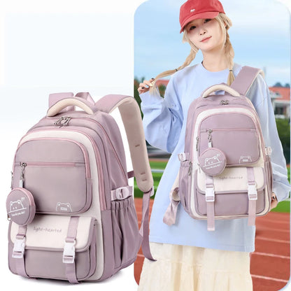Waterproof light Weight Girls Backpacks School Bags for women Fashion travel bag printing child School Backpack mochila infantil