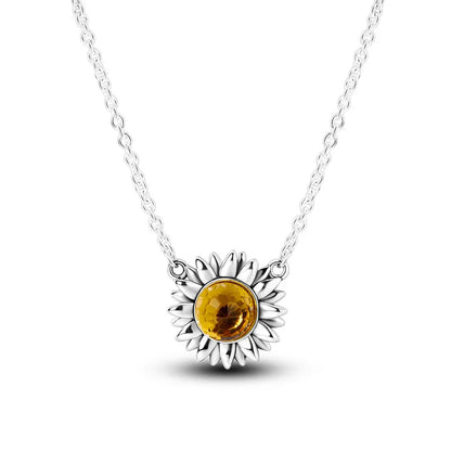Luxury Necklace 925 Silver Original Sterling Zircon Dragonfly Butterfly Firefly Star Moon Chain Link For Women Wedding Jewelry