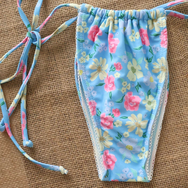 Micro Bikini Push Up Women Swimsuits 2025 Sexy Female Swimwear Brazilian Bikini Set Thong Biquini Swim Suits Print Beachwear